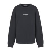 Acne Studios Svart Tröja Fn-Ux-Swea000033 Black, Dam