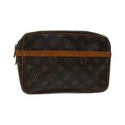 Louis Vuitton Vintage Pre-owned Canvas louis-vuitton-vskor Brown, Dam