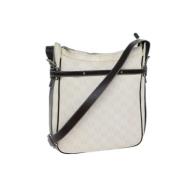 Loewe Pre-owned Pre-owned Tyg axelremsvskor White, Dam