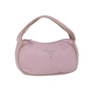 Prada Vintage Pre-owned Nylon prada-vskor Pink, Dam