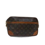 Louis Vuitton Vintage Pre-owned Canvas louis-vuitton-vskor Brown, Dam