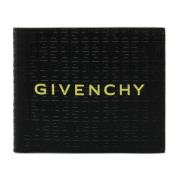 Givenchy Präglad 4G Plånbok Svart Gul Black, Herr