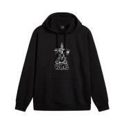 Vans Crazy Eddie Loose Hoodies Black, Herr