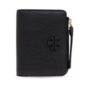 Tory Burch Svart Bi-Fold Plånbok Black, Dam