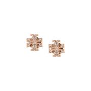 Tory Burch Elegant Pave Stud Örhänge Pink, Dam