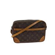 Louis Vuitton Vintage Pre-owned Canvas louis-vuitton-vskor Brown, Dam