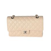 Chanel Vintage Pre-owned Laeder chanel-vskor Beige, Dam