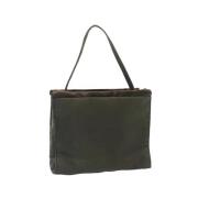 Prada Vintage Pre-owned Nylon prada-vskor Green, Dam