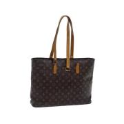 Louis Vuitton Vintage Pre-owned Canvas louis-vuitton-vskor Brown, Dam