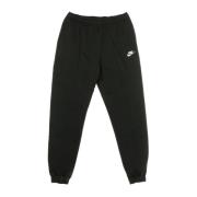 Nike Sportkläder Fleece Tracksuit Byxor Svart/Vit Black, Herr