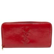 Yves Saint Laurent Vintage Pre-owned Laeder plnbcker Red, Dam