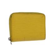 Louis Vuitton Vintage Pre-owned Laeder plnbcker Yellow, Dam