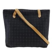 Hermès Vintage Pre-owned Canvas axelremsvskor Black, Dam