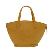 Louis Vuitton Vintage Pre-owned Laeder handvskor Yellow, Dam