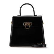 Salvatore Ferragamo Pre-owned Pre-owned Laeder handvskor Black, Dam