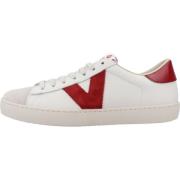 Victoria Sportiga Canvas Sneakers White, Dam