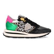 Philippe Model Glamorösa Tropez Haute Sneakers Svart Grön Multicolor, ...