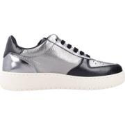 Victoria Metallic Madrid Sneakers Black, Dam