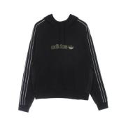 Adidas Shadow Stripe Hoodie Svart Black, Herr