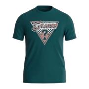 Guess Kortärmad T-shirt Green, Herr