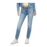 Guess Skinny Curve jeans - Ljus denim Blue, Dam