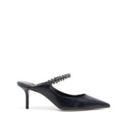 Jimmy Choo Lädermules Bing Stil Black, Herr