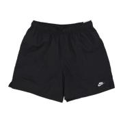 Nike Flow Badshorts Svart/Vit Black, Herr