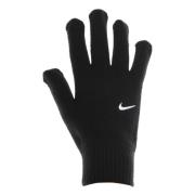 Nike Räfflad Stretchtyg Handskar med Anatomisk Form Black, Unisex