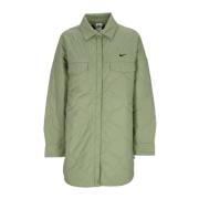 Nike Quiltad Trenchjacka Grön/Svart Green, Dam