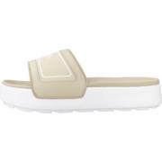 Puma Karmen Slide Sandaler Beige, Herr