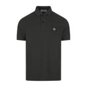 Stone Island Grå Polo Shirt Slim Fit Gray, Herr