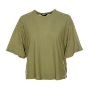 Drykorn Lilani T-Shirt Relaxed Fit Green, Dam