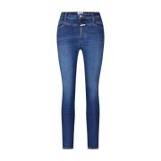 Closed Slim-Fit Skinny Jeans Blue, Dam