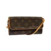 Louis Vuitton Vintage Pre-owned Canvas louis-vuitton-vskor Brown, Dam