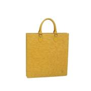 Louis Vuitton Vintage Pre-owned Laeder louis-vuitton-vskor Yellow, Dam