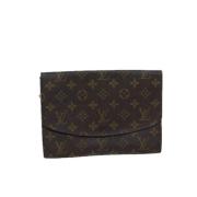 Louis Vuitton Vintage Pre-owned Canvas louis-vuitton-vskor Brown, Dam