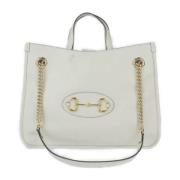 Gucci Vintage Pre-owned Laeder axelremsvskor White, Dam