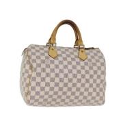 Louis Vuitton Vintage Pre-owned Canvas louis-vuitton-vskor Beige, Dam