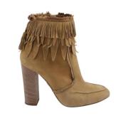 Aquazzura Pre-owned Pre-owned Mocka stvlar Beige, Dam