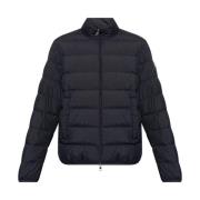 Moncler Blå Dunjacka Dragkedja Fickor Logo Blue, Herr