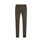 Incotex Grön Slim Fit Chino Byxor Green, Herr