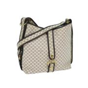 Celine Vintage Pre-owned Canvas celine-vskor White, Dam