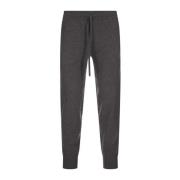 Vince Slim-Fit Grå Ullbland Joggers Gray, Herr