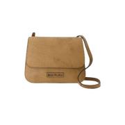 Acne Studios Pre-owned Pre-owned Laeder crossbodyvskor Beige, Dam