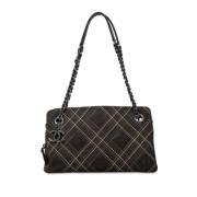 Chanel Vintage Pre-owned Mocka chanel-vskor Gray, Dam