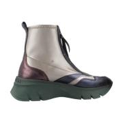 Hispanitas Ankelboots med dragkedja Multicolor, Dam