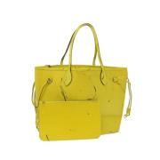 Louis Vuitton Vintage Pre-owned Laeder louis-vuitton-vskor Yellow, Dam