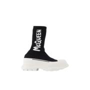 Alexander McQueen Pre-owned Pre-owned Canvas sneakers Black, Dam