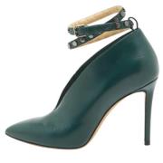 Jimmy Choo Pre-owned Pre-owned Laeder klackskor Green, Dam