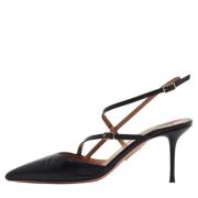 Aquazzura Pre-owned Pre-owned Laeder klackskor Black, Dam